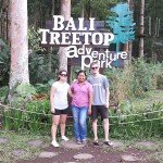 Lean nad David at Tree top - Mari Bali Toursp