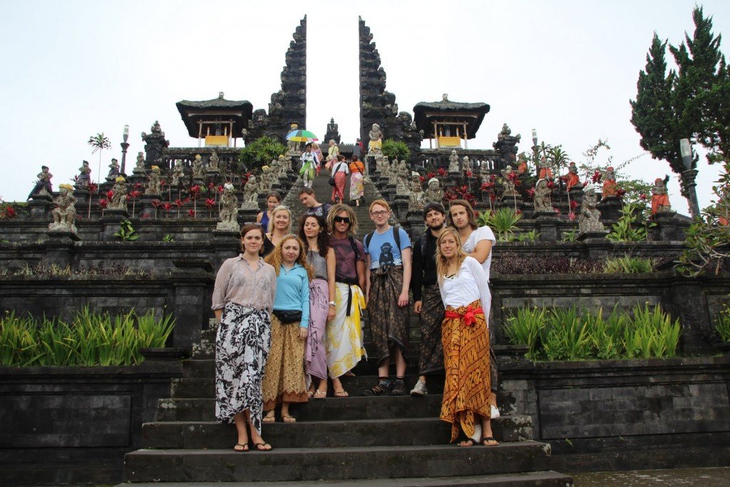 Besakih (Mother temple) at stunnung look in Karangasem regency, Bali - Mari Bali Tours 