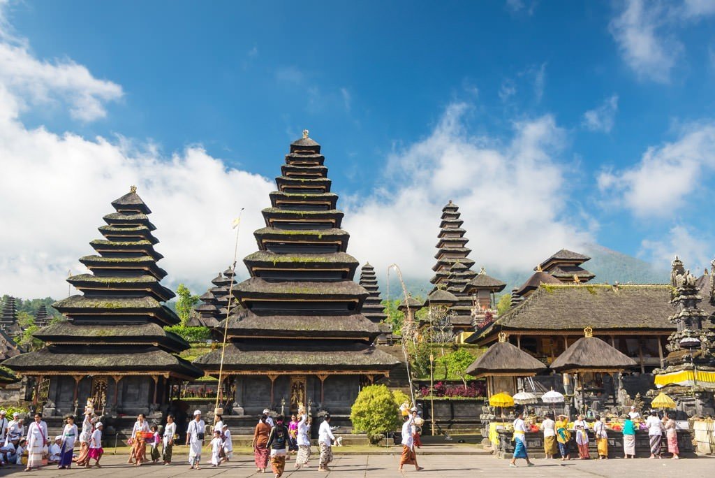 Besakih (Mother temple) at stunning look in Karangasem regency, Bali - Mari Bali Tours 