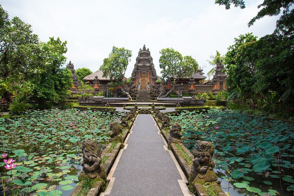 Saraswati temple in Ubud, Bali - Indonesia - Mari Bali Tours 