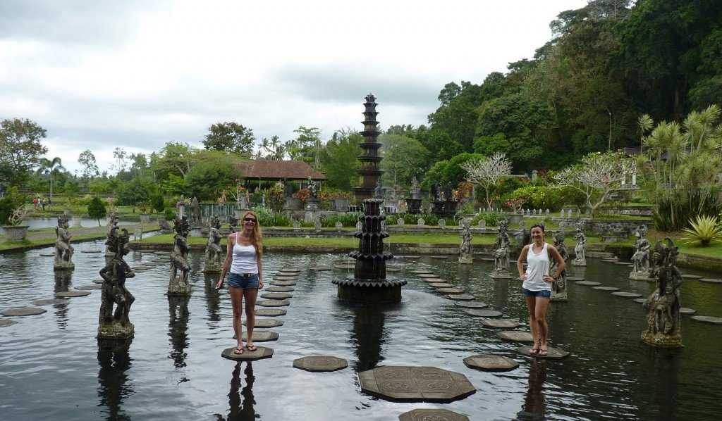 Tirtha Gangga (Holy Water park) at beautiful look in Abang village, Karangasem regency, Bali Island - Mari Bali Tours 